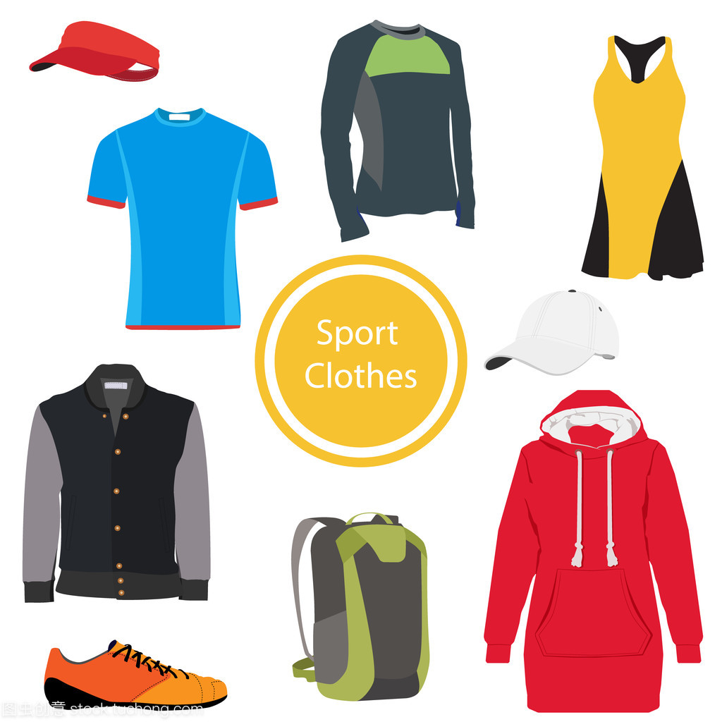 运动衣服集合Sport kldkollektion