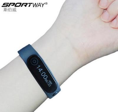 双十一暖心之选 Sportway智能运动手环，送给父母一份健康与关爱